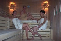 Die Sauna im Hotel "Alt Dagebüll"